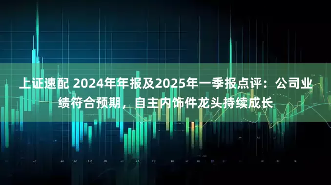 上证速配 2024年年报及2025年一季报点评：公司业绩符合预期，自主内饰件龙头持续成长